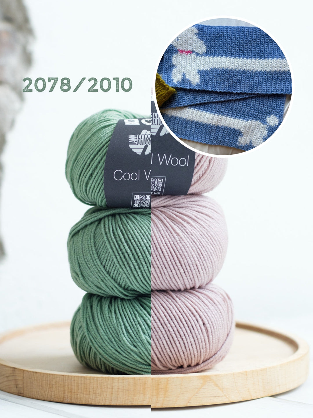 Häkelpaket Poodle Scarf – Englischsprachig – Devout Hand