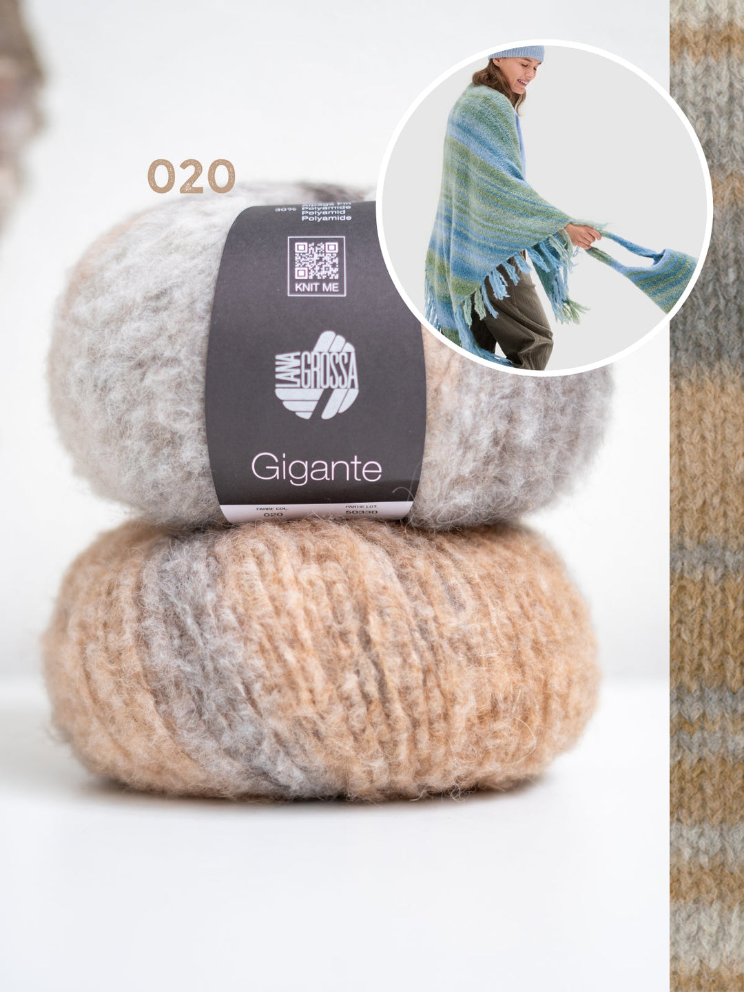 Strickpaket Gigante Dreieckstuch