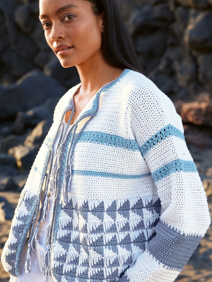 Häkelpaket Tessera Jacke