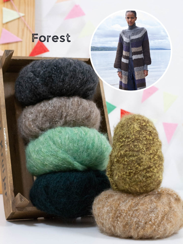 Strickpaket Milano Mantel