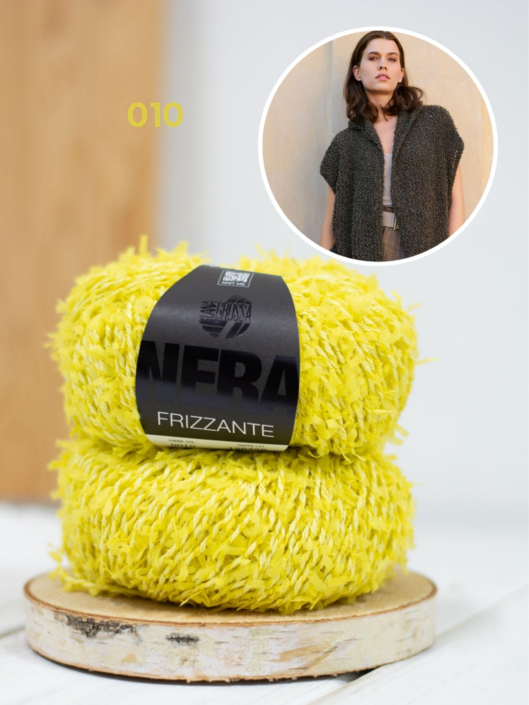 Strickpaket Frizzante Hoodieweste