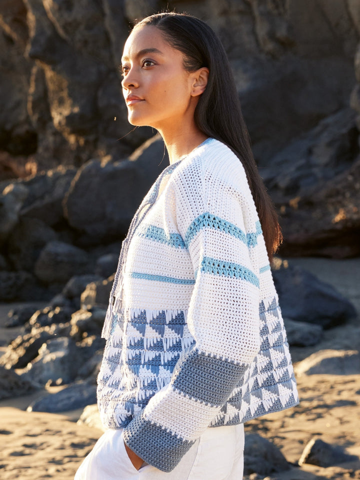 Häkelpaket Tessera Jacke