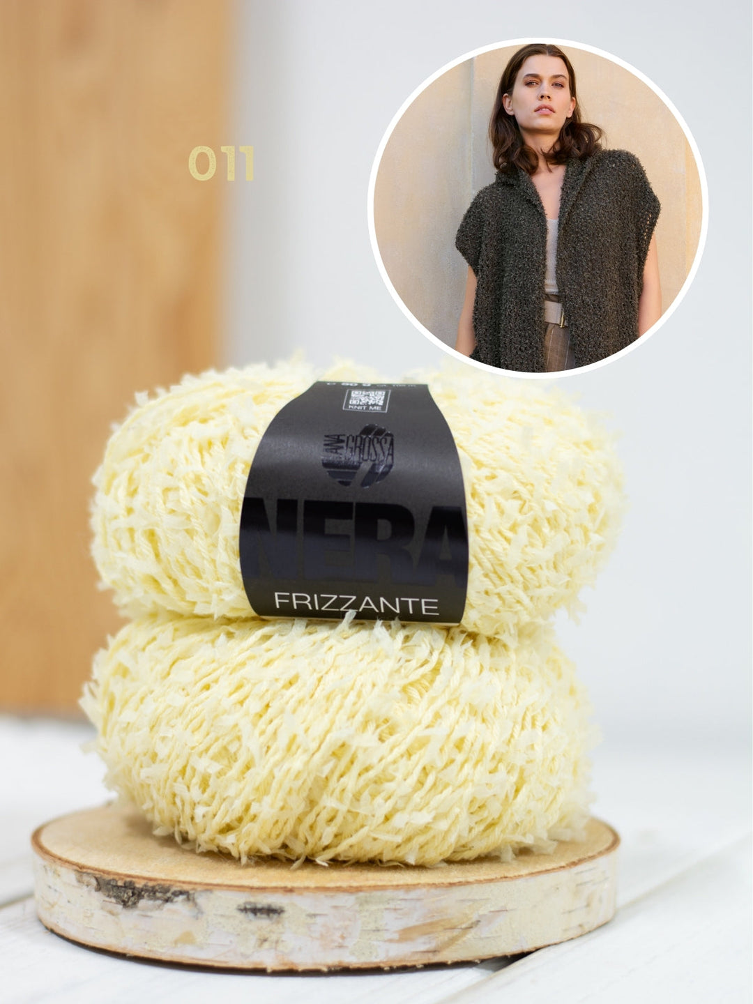 Strickpaket Frizzante Hoodieweste