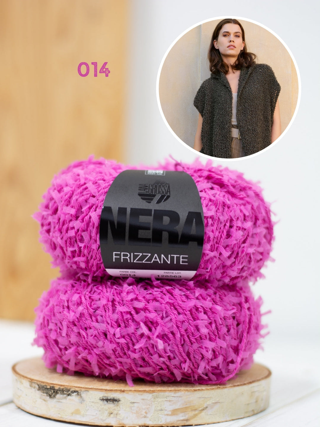 Strickpaket Frizzante Hoodieweste