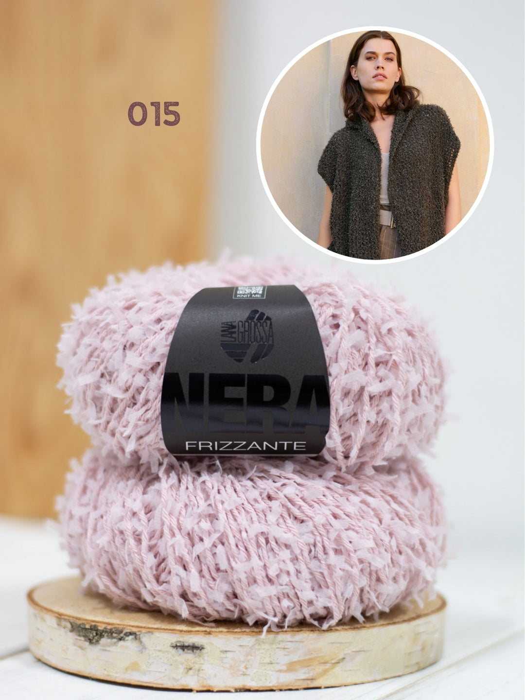 Strickpaket Frizzante Hoodieweste