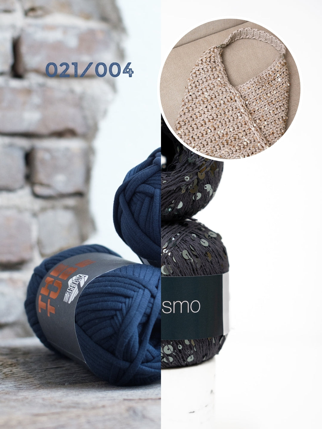 Häkelpaket The Tube Cosmo Tasche