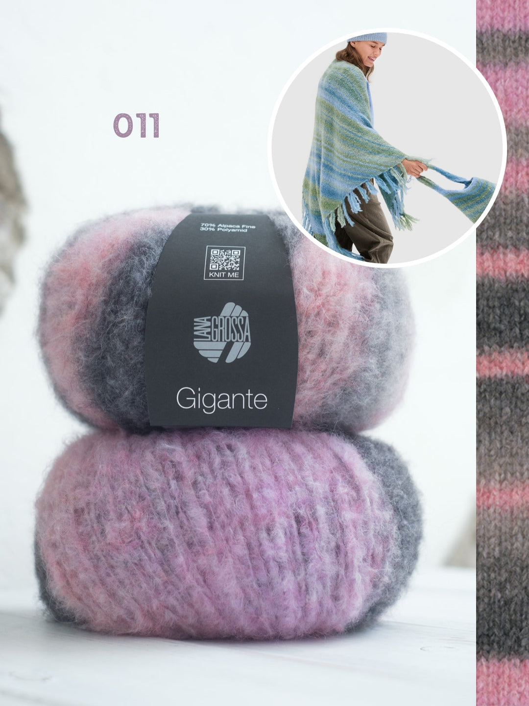 Strickpaket Gigante Dreieckstuch