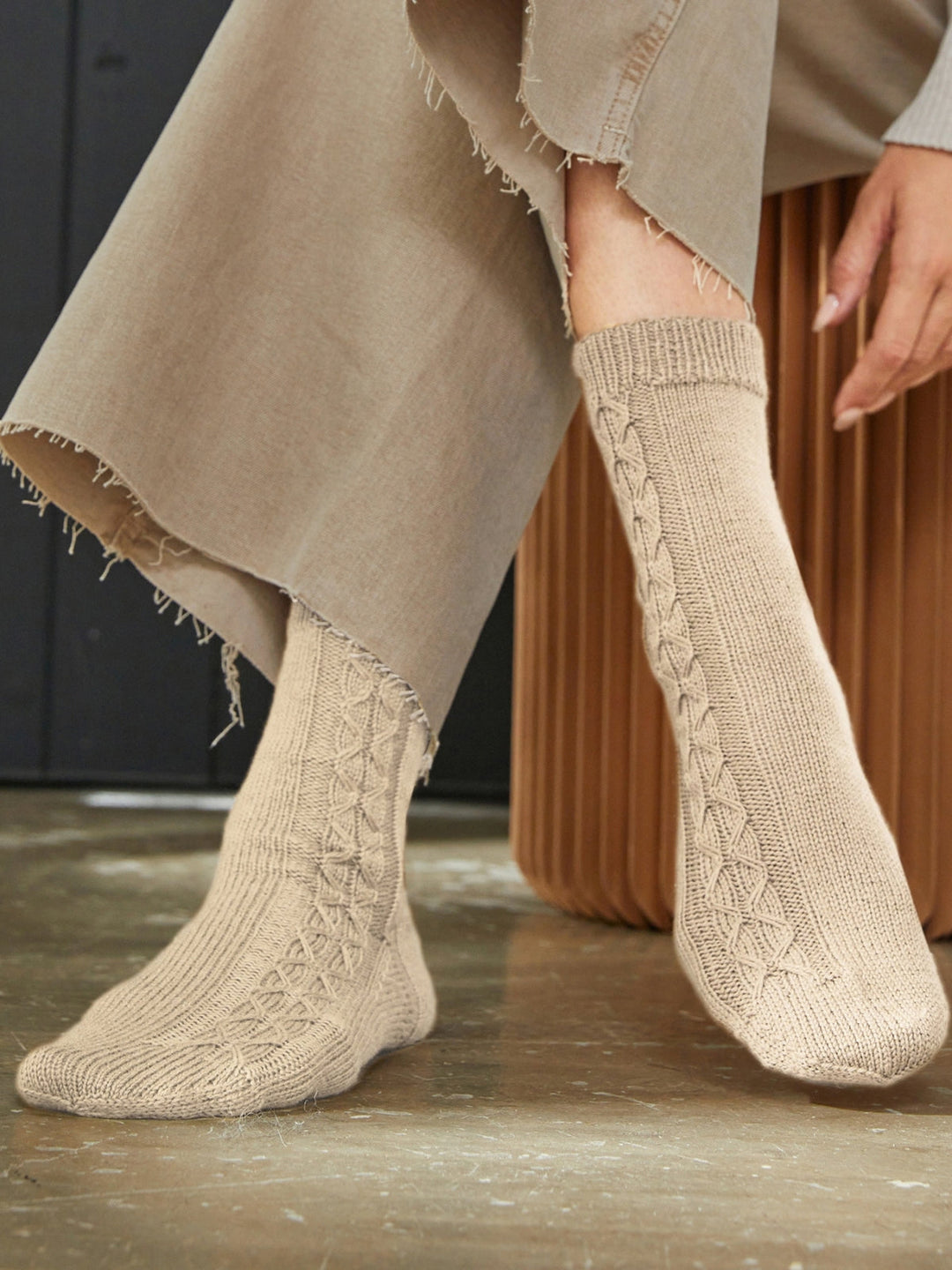 Strickpaket Sockenprobe Socktober