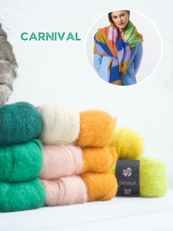 Strickpaket Setasuri XXL Tuch
