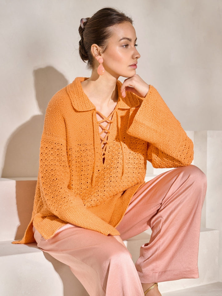 Strick- und Häkelpaket Cotonella Pullover