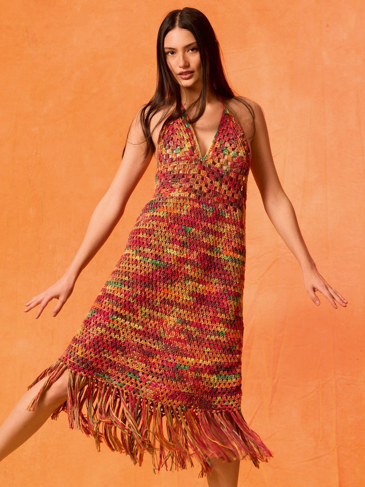 Häkelpaket Cotonella Multi Kleid