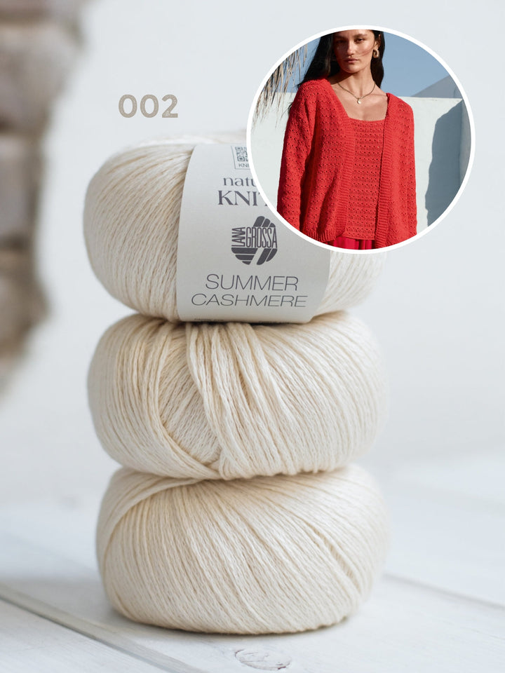 Häkelpaket Summer Cashmere Top
