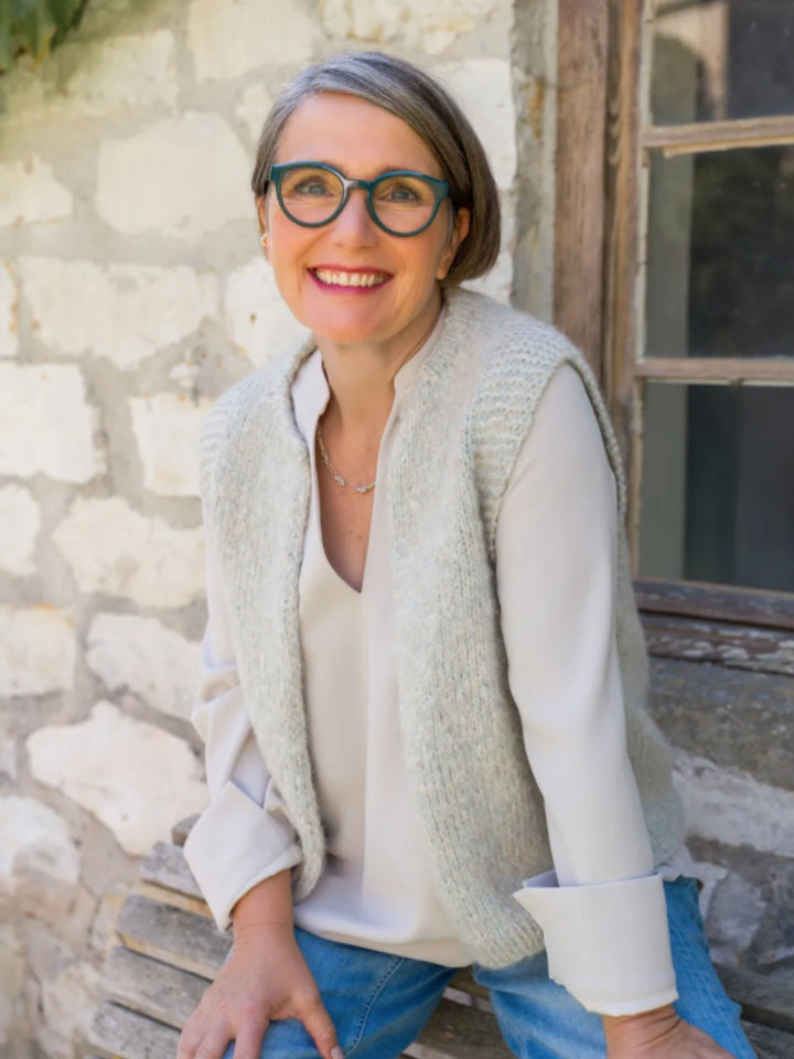 Strickpaket Mea Weste - Tanja Steinbach