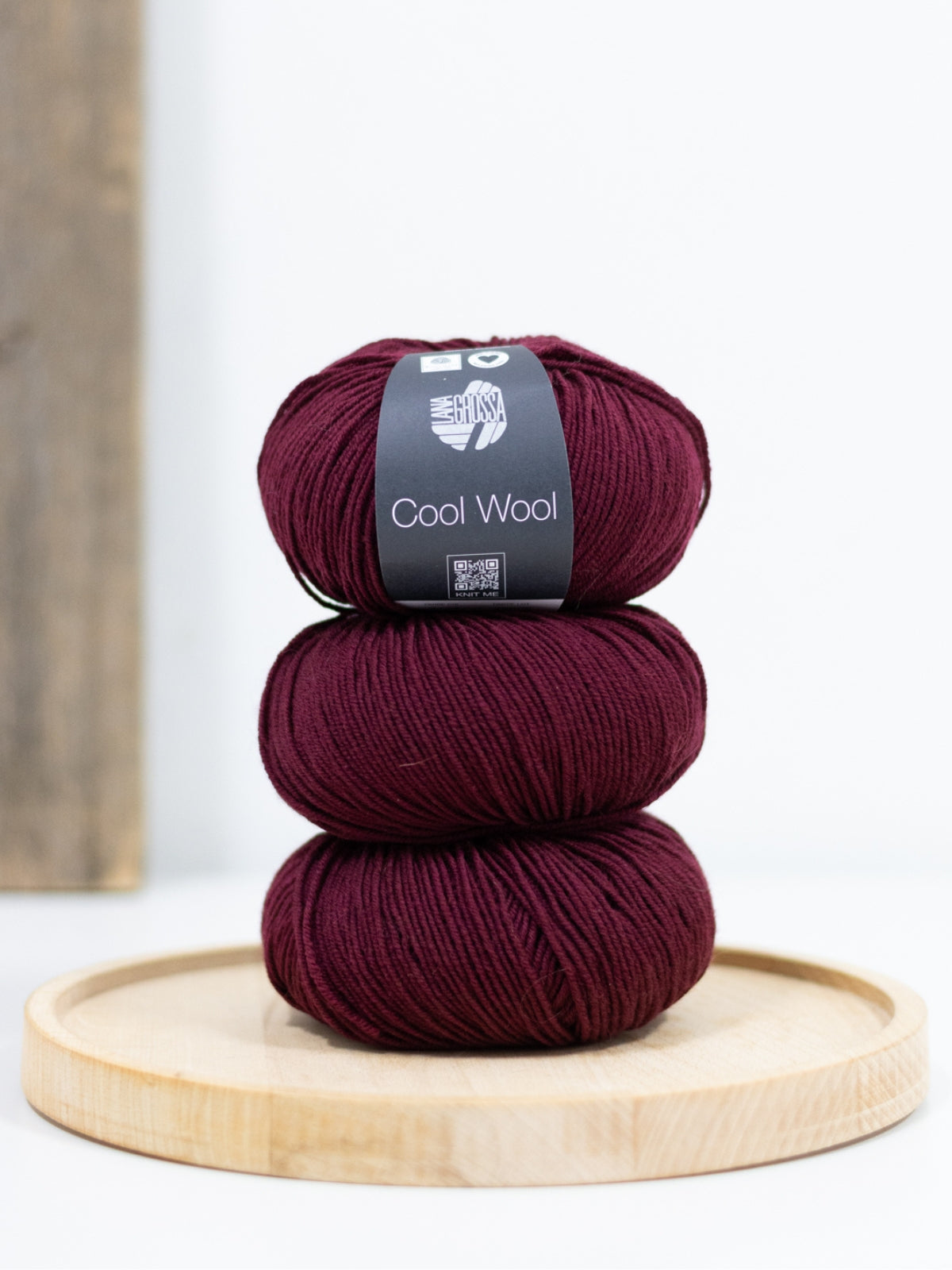 Cool Wool 2124 dunkles Rosenrot