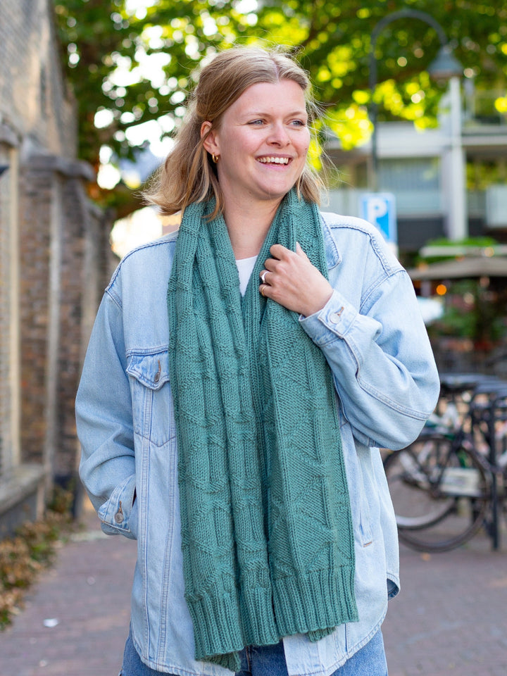 Strickpaket Più Poncho - Knotten Design