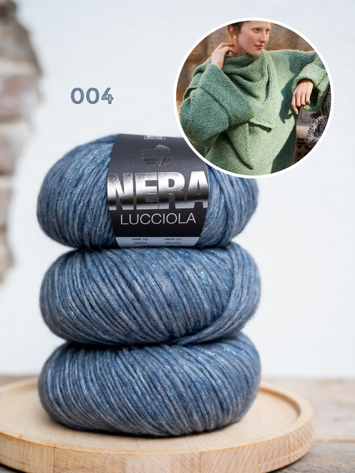Strickpaket Lucciola Dreieckstuch