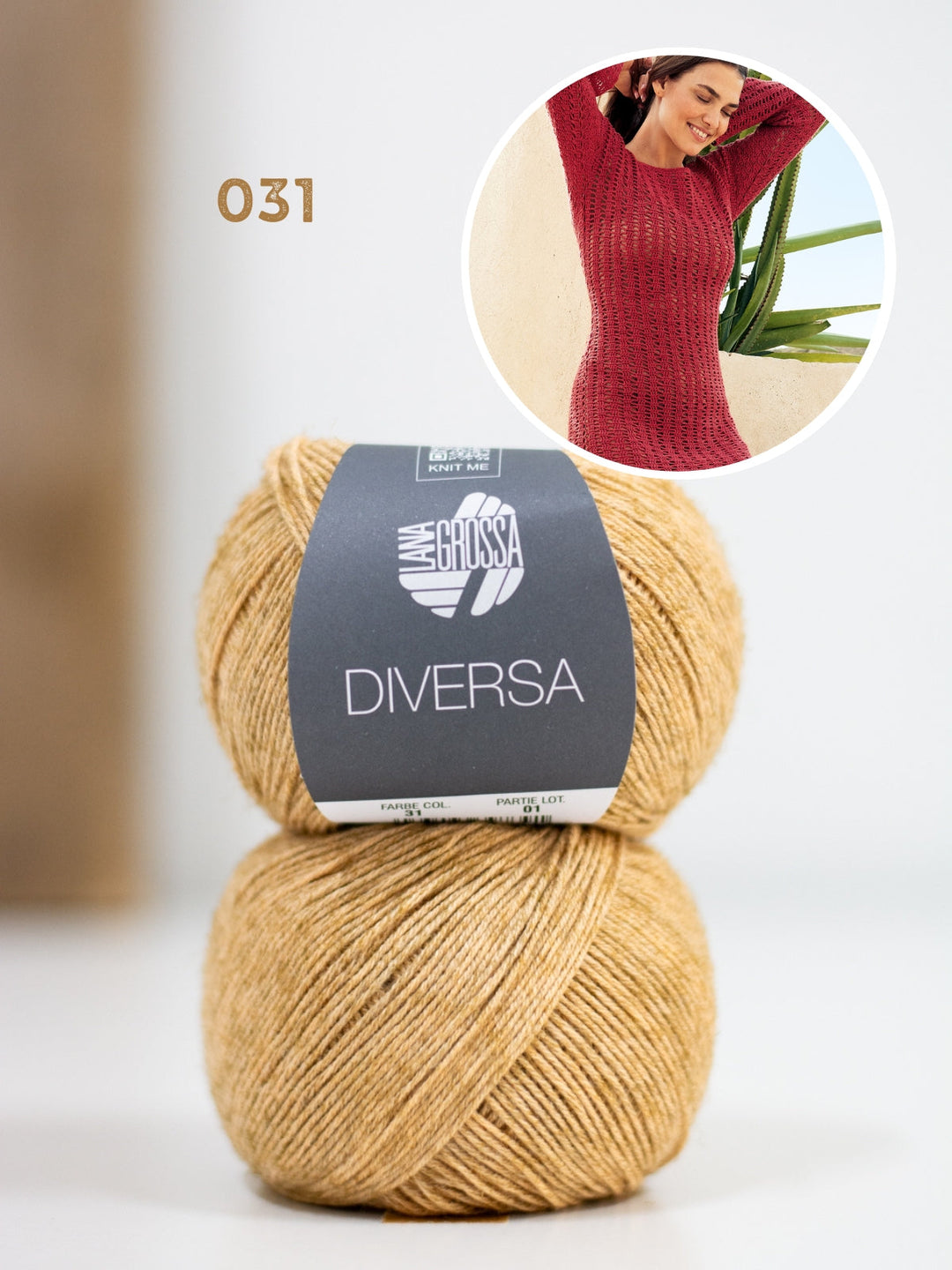 Häkelpaket Diversa Kleid