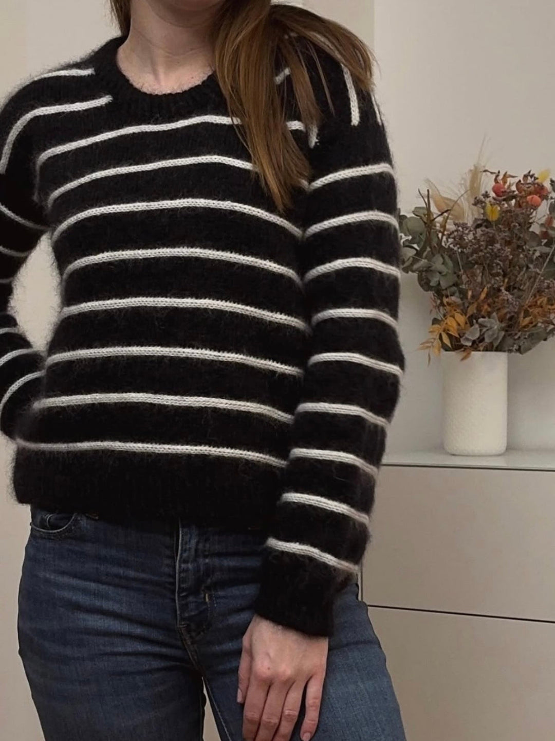 Strickpaket Bridget Sweater - Kolibri by Johanna