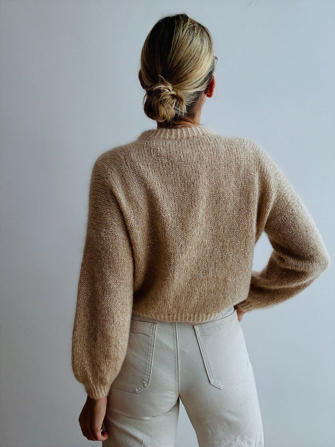 Strickpaket Odette Sweater - Kolibri by Johanna