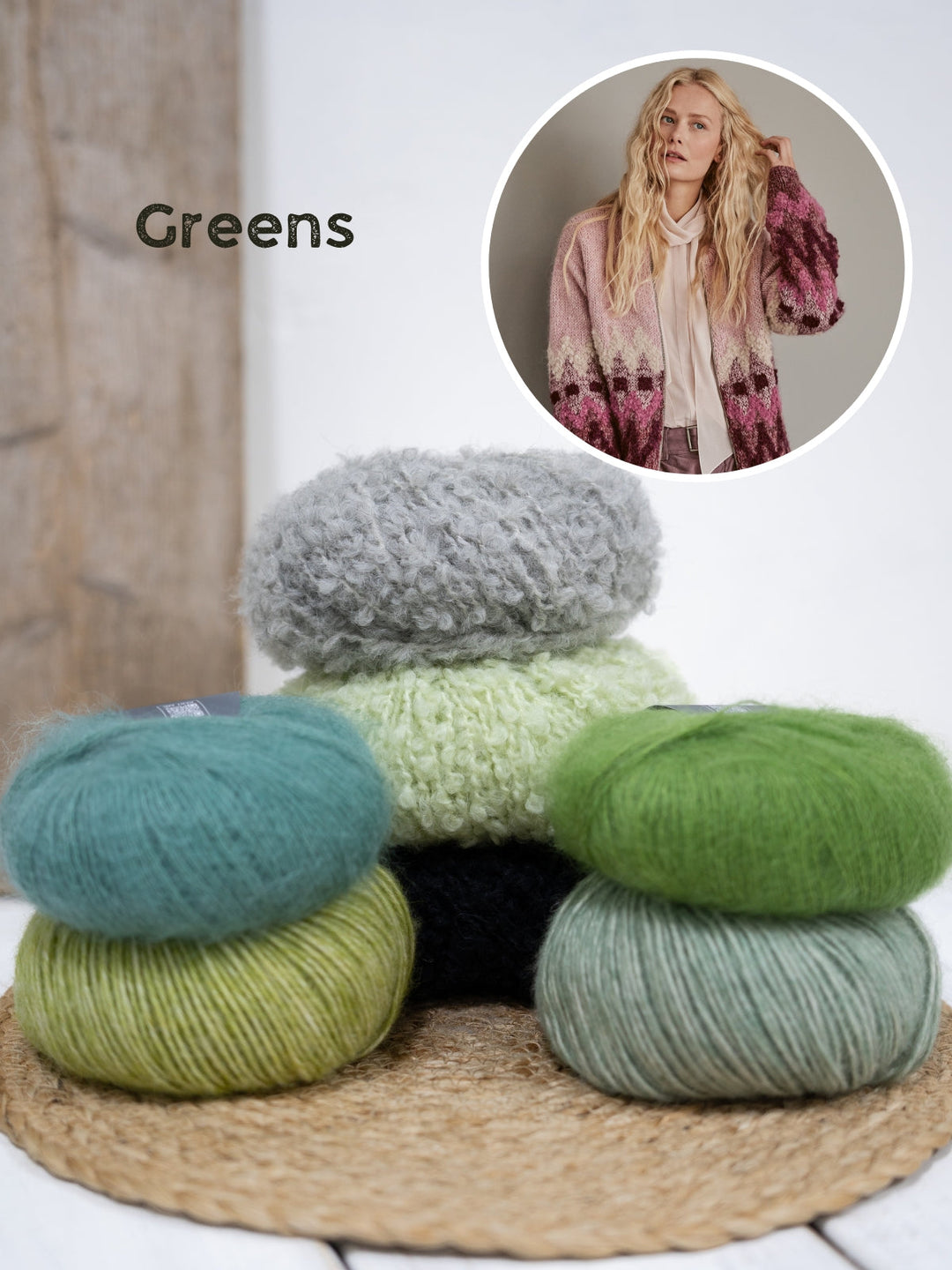 Strickpaket Natural Alpaca Pelo Orsetto Silkhair Jacke