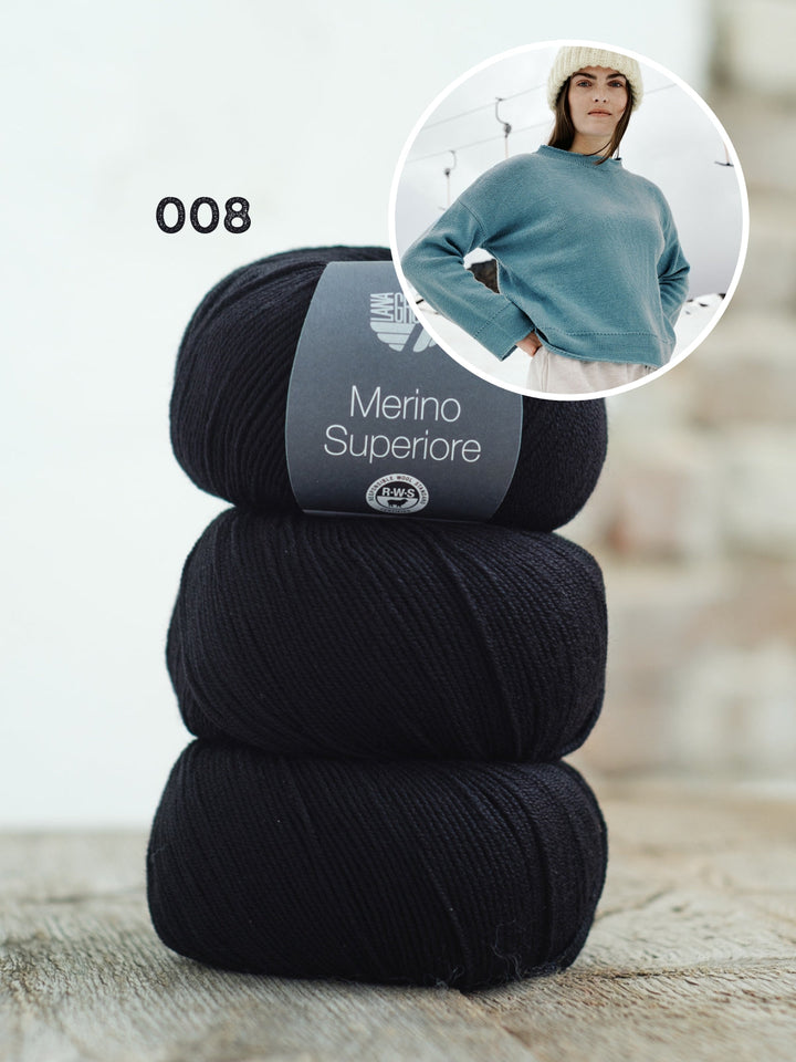Strickpaket Merino Superiore Pullover