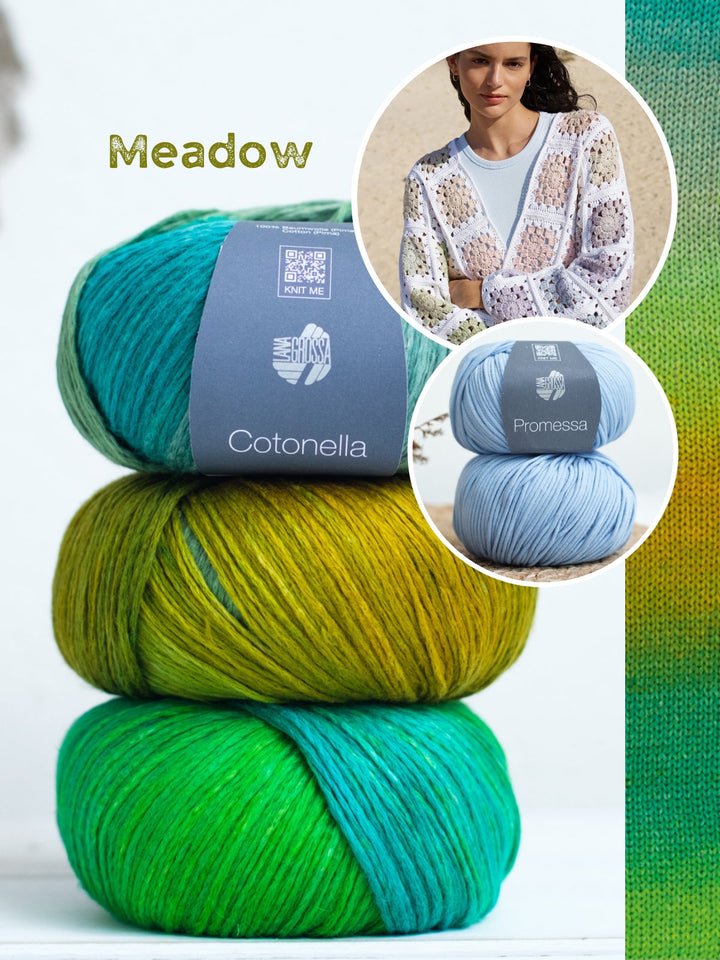 Häkelpaket Cotonella & Promessa Granny-Jacke