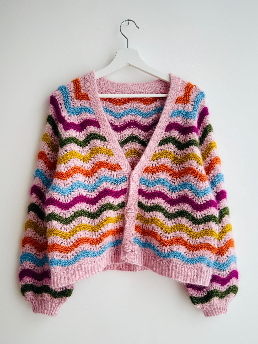 Strickpaket Jean Cardigan - Kolibri by Johanna