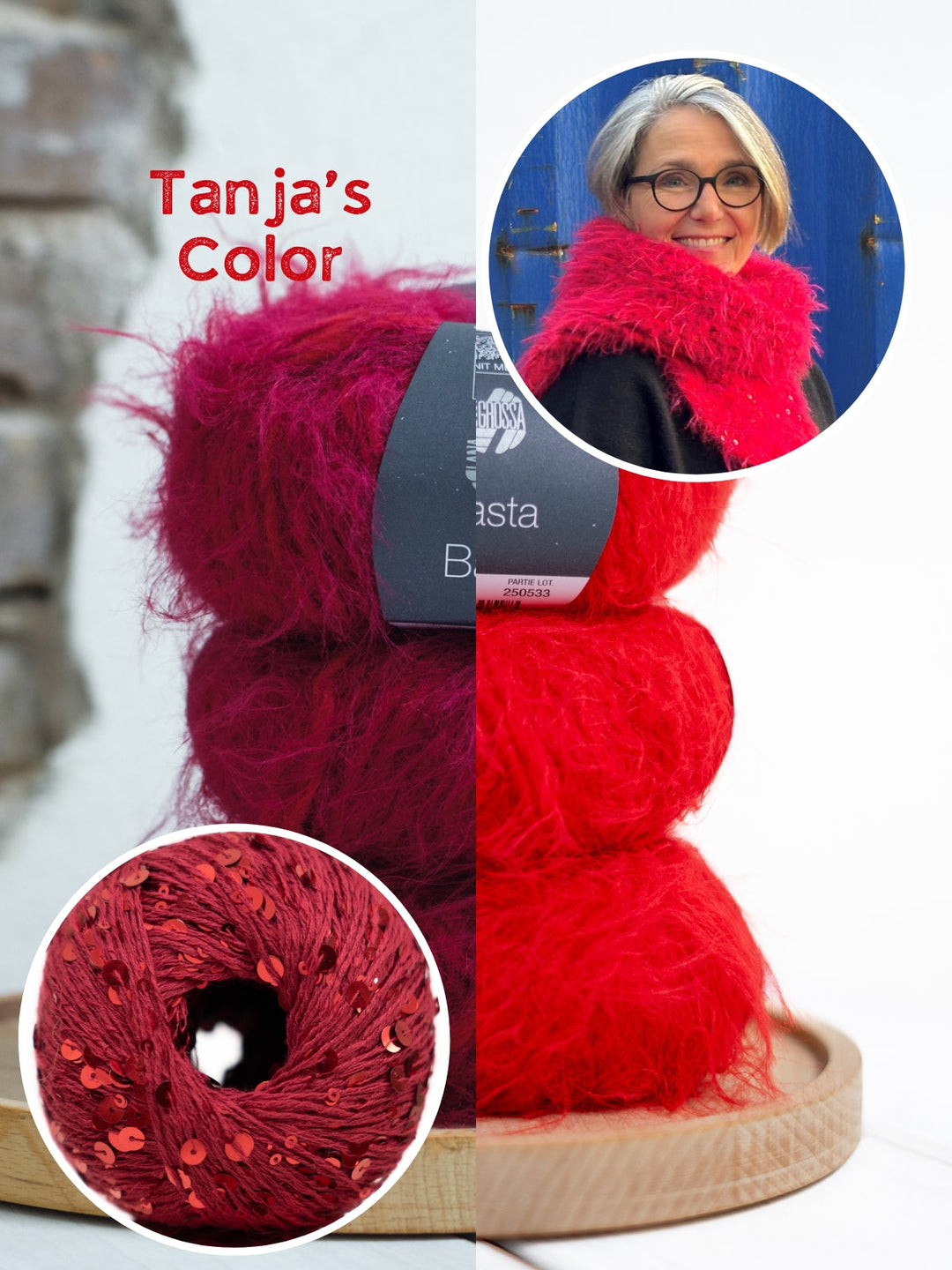 Strickpaket Weihnachten Loop - Tanja Steinbach