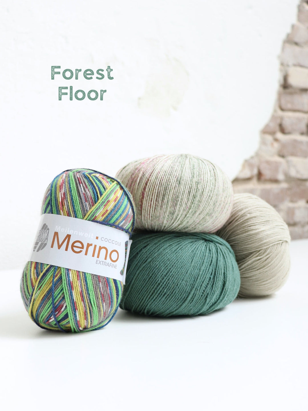 Sockenwolle-Probierpaket Merino