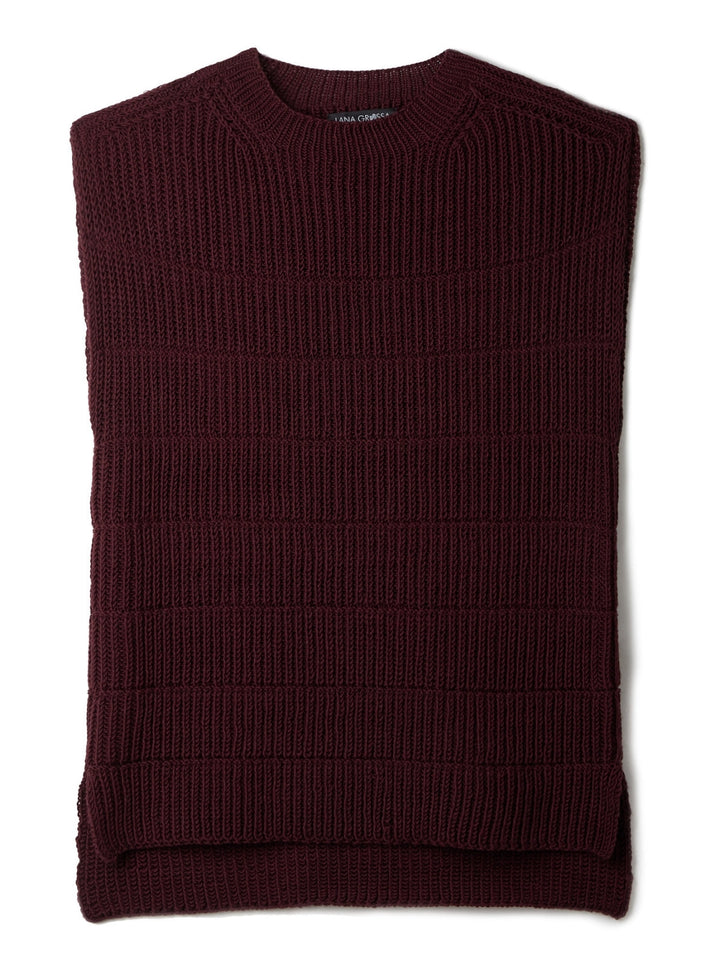Strickpaket Cool Wool Pullunder im Halbpatentmuster
