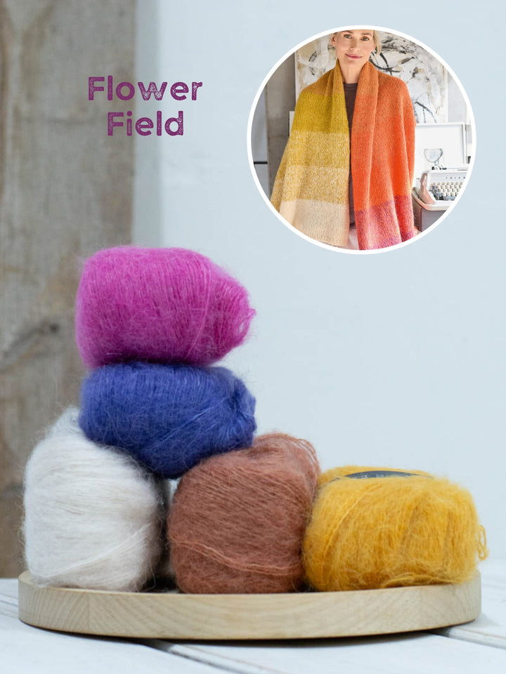 Strickpaket Setasuri Streifenstola