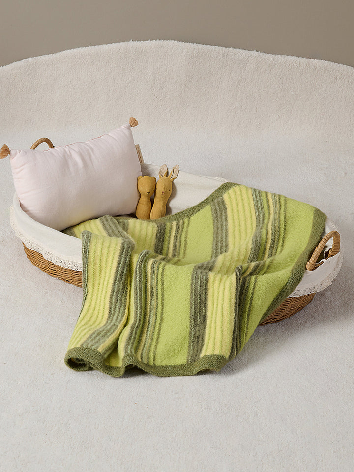 Strickpaket Cosy Socks Gestreifte Decke