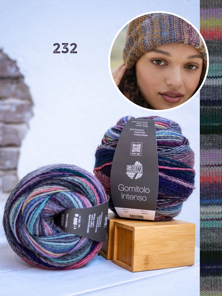 Häkelpaket Gomitolo Intenso Beanie