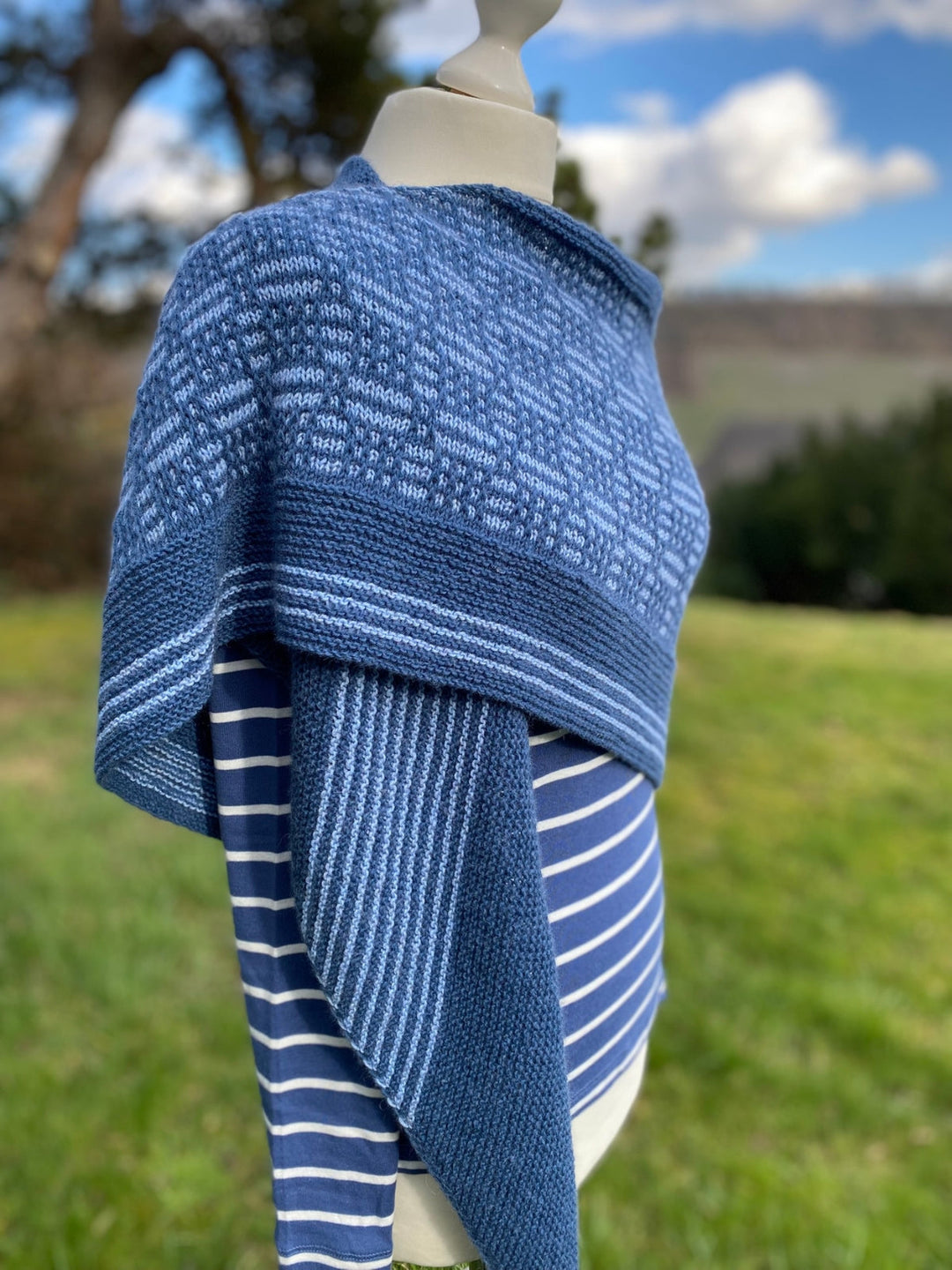 Strickpaket Lizas Tuch Square Garden