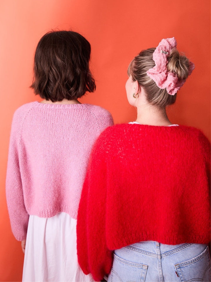 Strickpaket Raglanjacke Frida - Happy Knits
