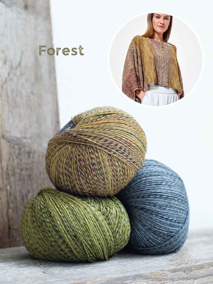 Strickpaket Vintage Socks Poncho
