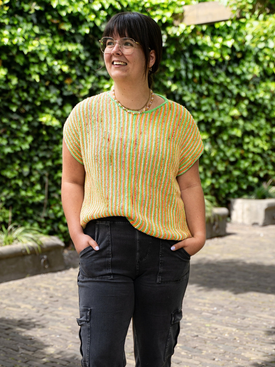 Strickpaket Rippenshirt Torto Glamcot