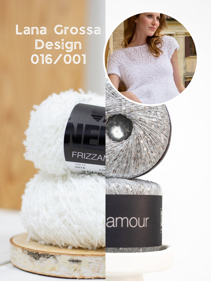 Strickpaket Frizzante Glamour Taillierter Top