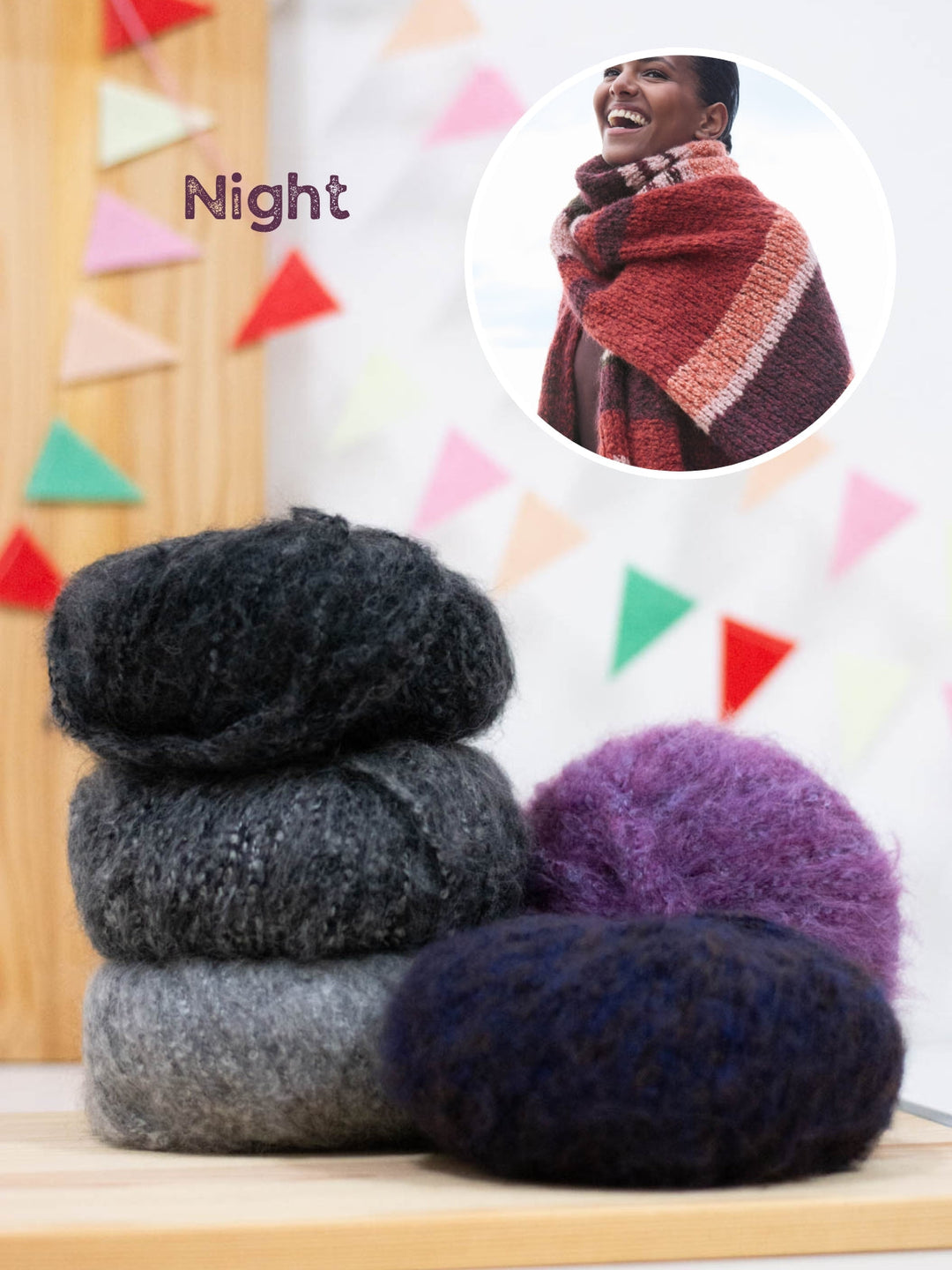 Strickpaket Milano Schal