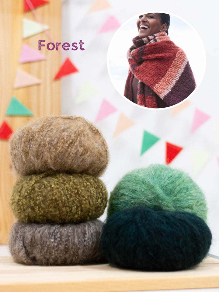 Strickpaket Milano Schal