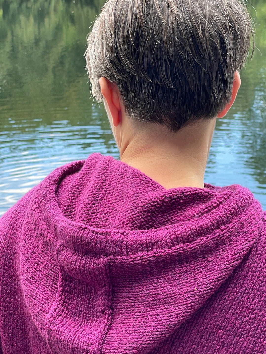 Strickpaket Tanja Steinbach Kapuzen Pullunder - Cool Merino