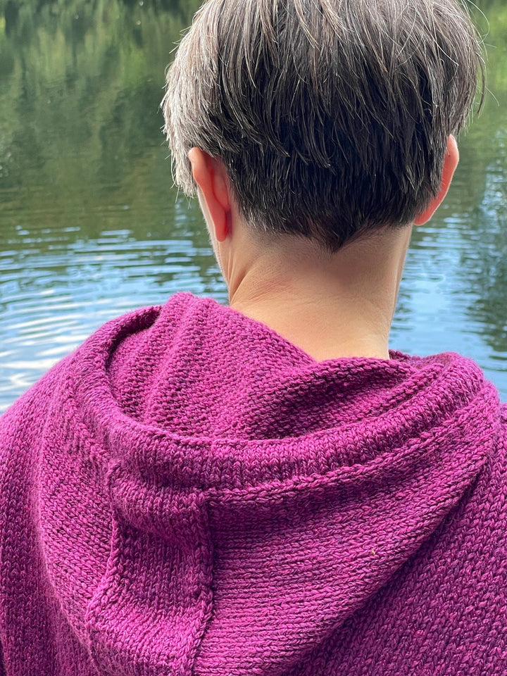 Strickpaket Tanja Steinbach Kapuzen Pullunder - Cool Merino