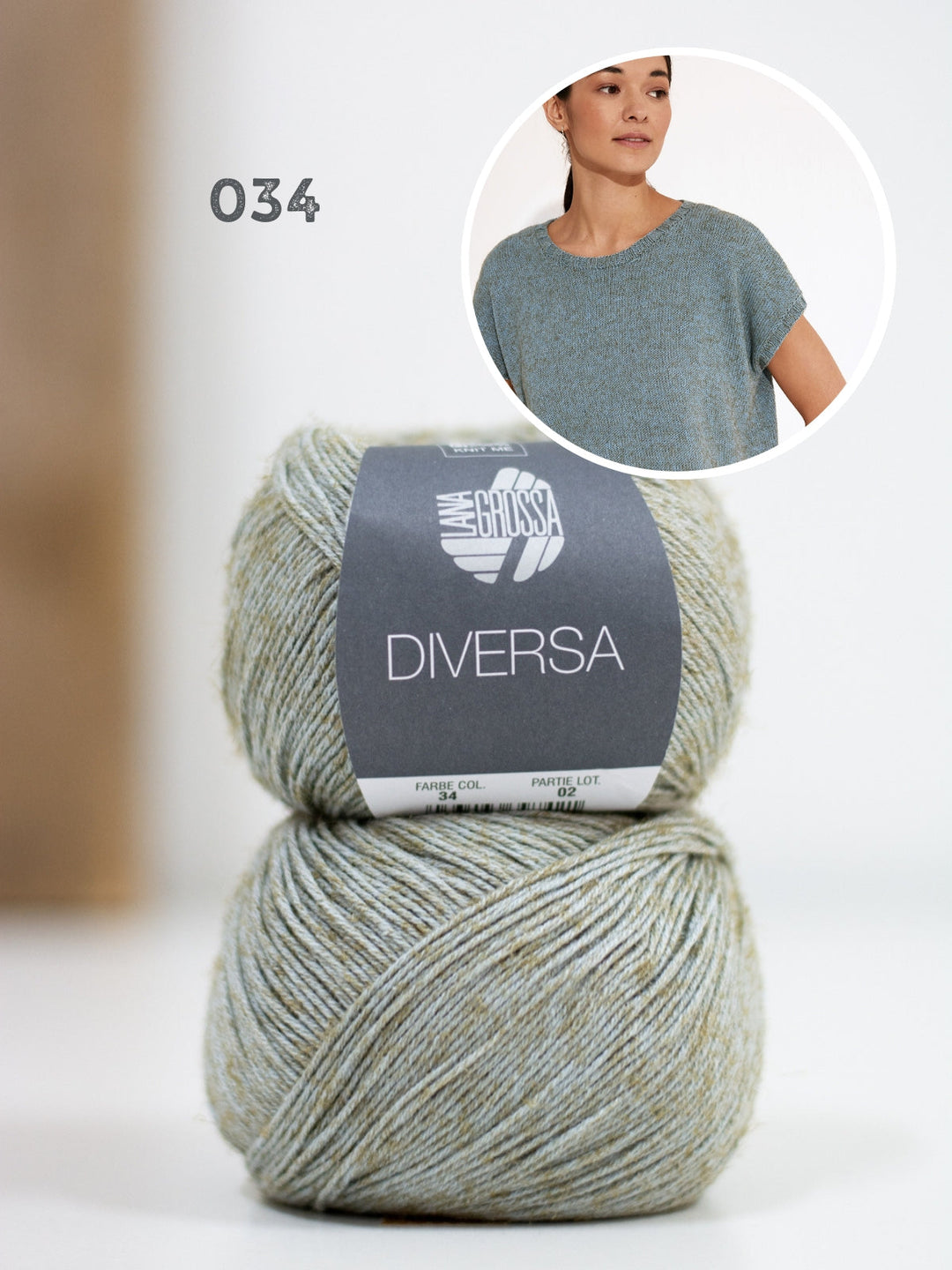 Strickpaket Diversa Shirt
