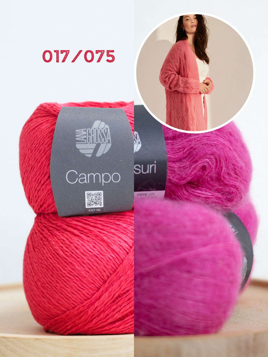 Strickpaket Campo &amp; Setasuri Cardigan