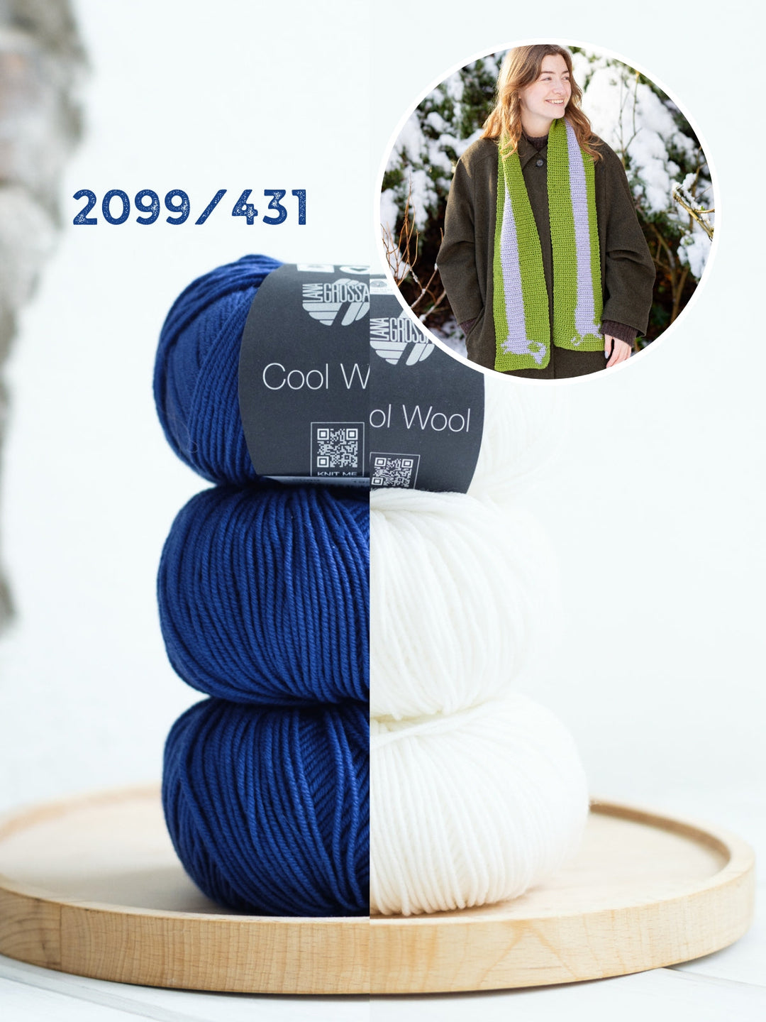 Häkelpaket Sausage Dog Scarf - Englischsprachig - Devout Hand