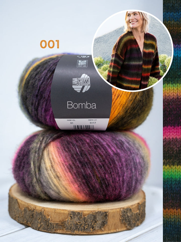 Strickpaket Bomba Jacke