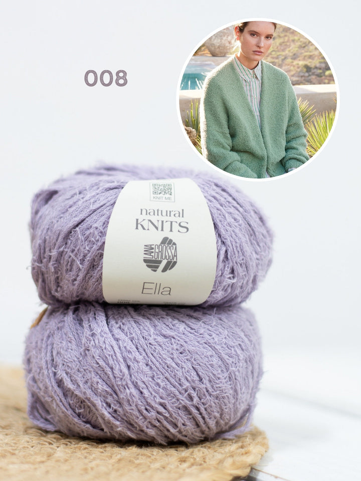 Strickpaket Ella Jacke Top Down