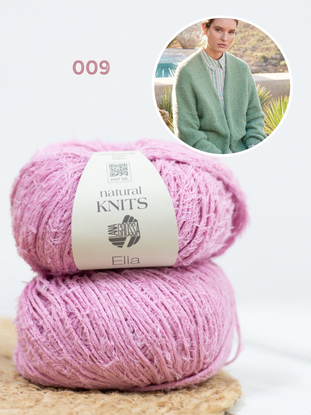 Strickpaket Ella Jacke Top Down