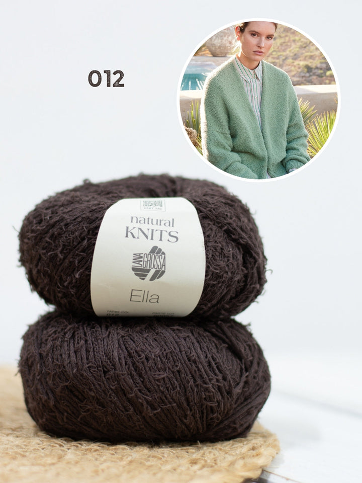 Strickpaket Ella Jacke Top Down