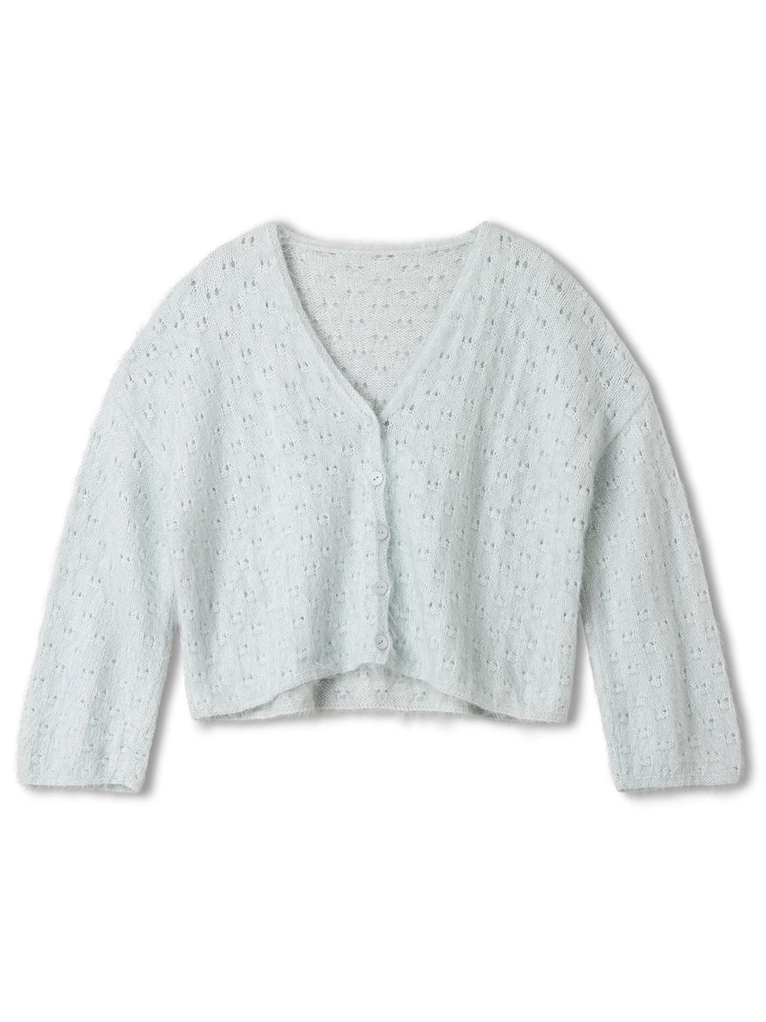 Strickpaket Finito Jacke im Ajourmuster